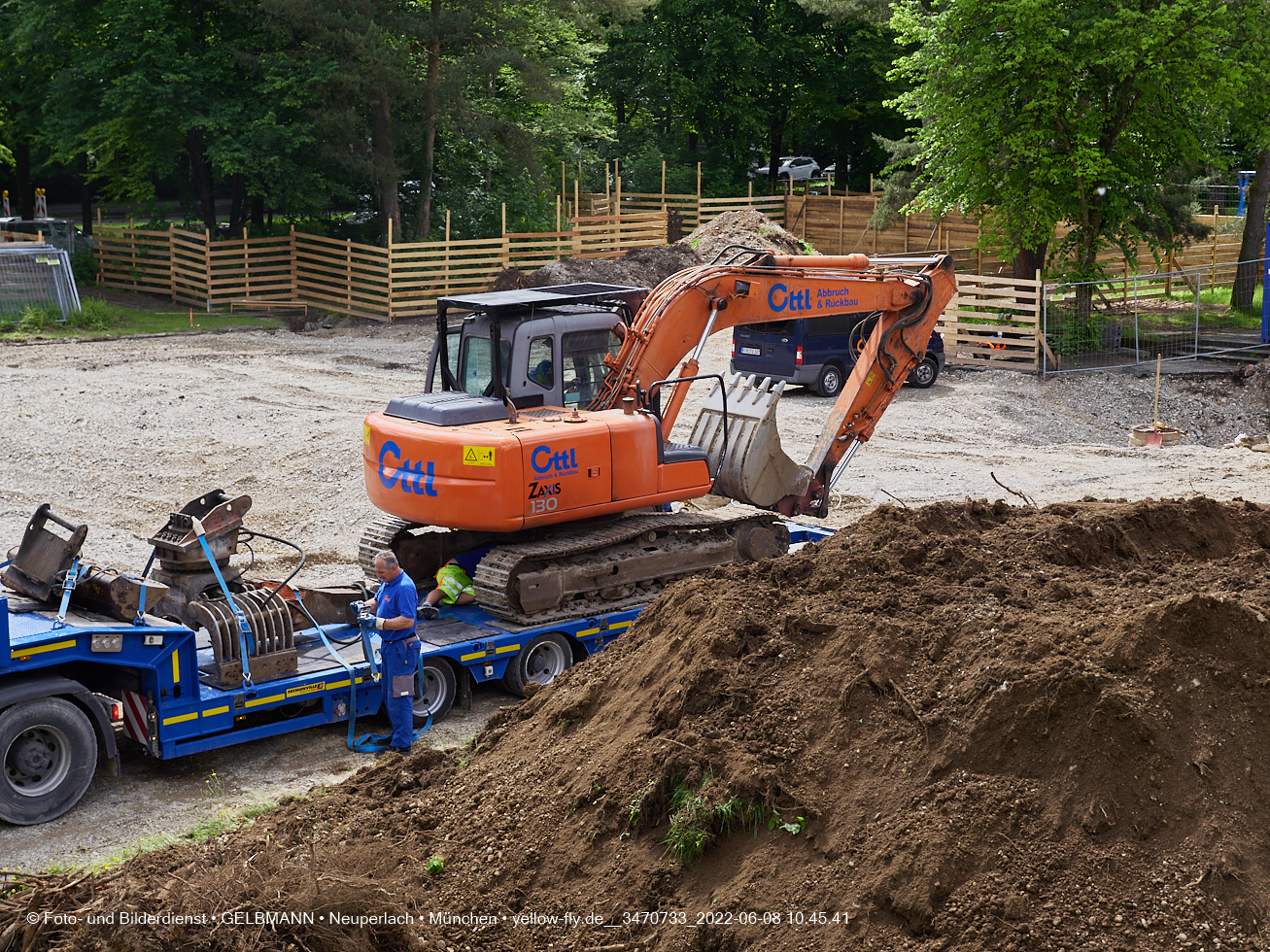 08.06.2022 - Baustelle zur Mütterberatung und Haus für Kinder